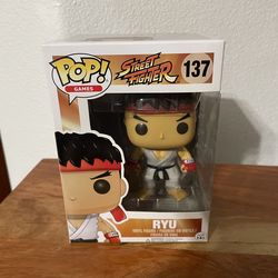 Funko POP! Games Street Fighter Ryu #137 Vinyl Figure