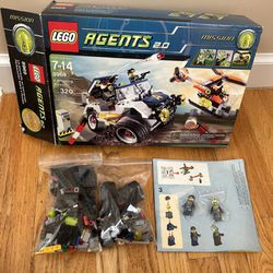 Lego Agents 8969 COMPLETE SET USED