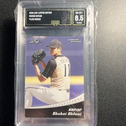 Ohtani 2018 Rookie, Limited Edition-Graded 8.5