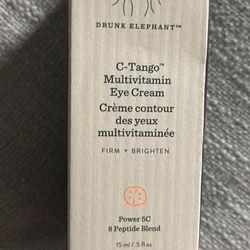 Drunk Elephant C-Tango Multivitamin Eye Cream - 15 ml/.5 fl oz - Vitamin C Eye Cream - Clean Clinical Skincare - Cruelty-Free - Dermatologist-Tested -