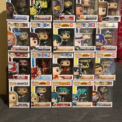 Funko Pops Each