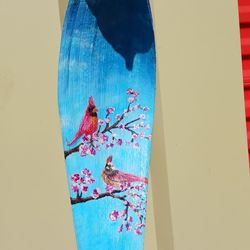 Palm Frond (Needle)  Hand Painted