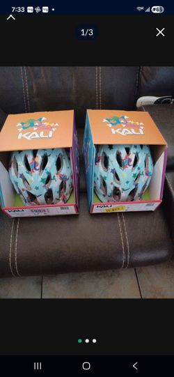 2 Brand New Kali Protectives Kids Helmets