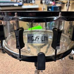 Pork Pie clear Acrylic Snare