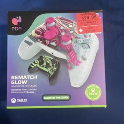 PDP REMATCH GLOW Wired Xbox Controller 