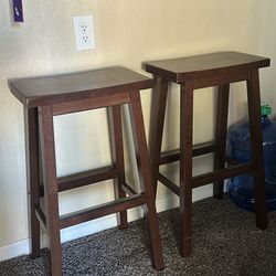 Two Bar/Island Stools 