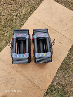 Powerblock Adjustable Dumbells 50lbs