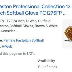 Softball Glove