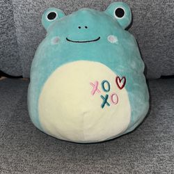Ludwig the Frog Valentine’s day Squishmallow
