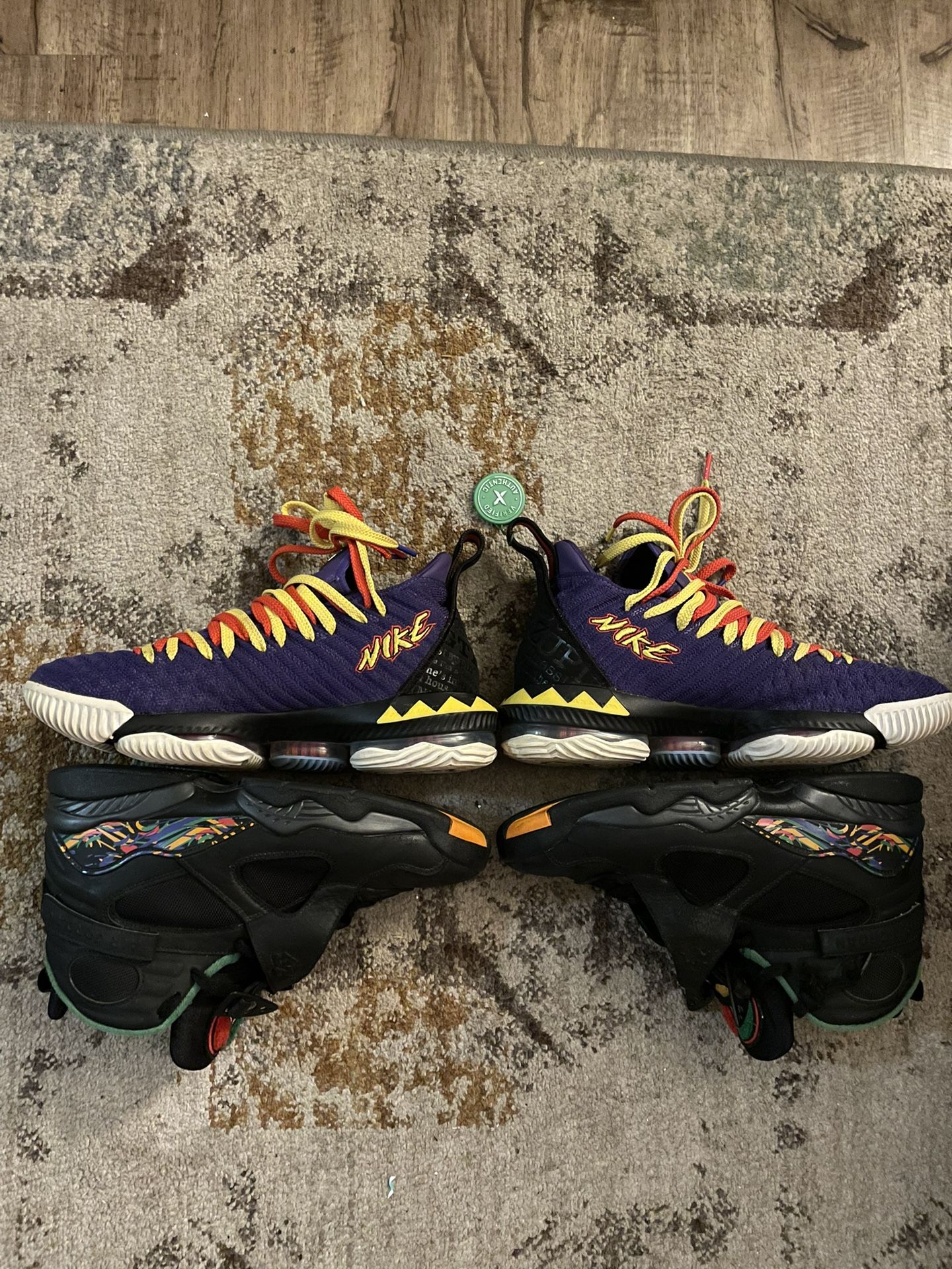 LeBron 16 (Martin) And Jordan (Tinker)