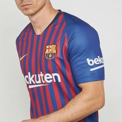 NIKE BARCELONA HOME JERSEY 2018-2019  894430-456 MENS SIZE XL