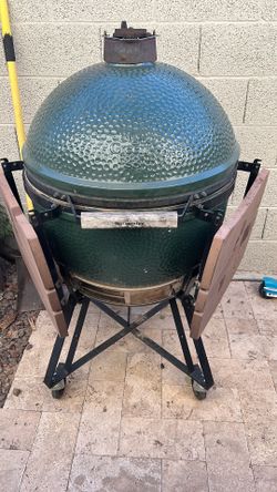 Green Egg XL grill