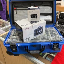 Canon EOS 6D II With 50mm f/1.8 And Production Hard Case