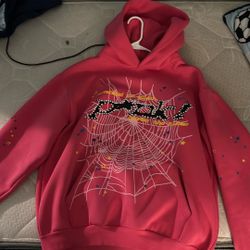 Pink Spider Hoodie