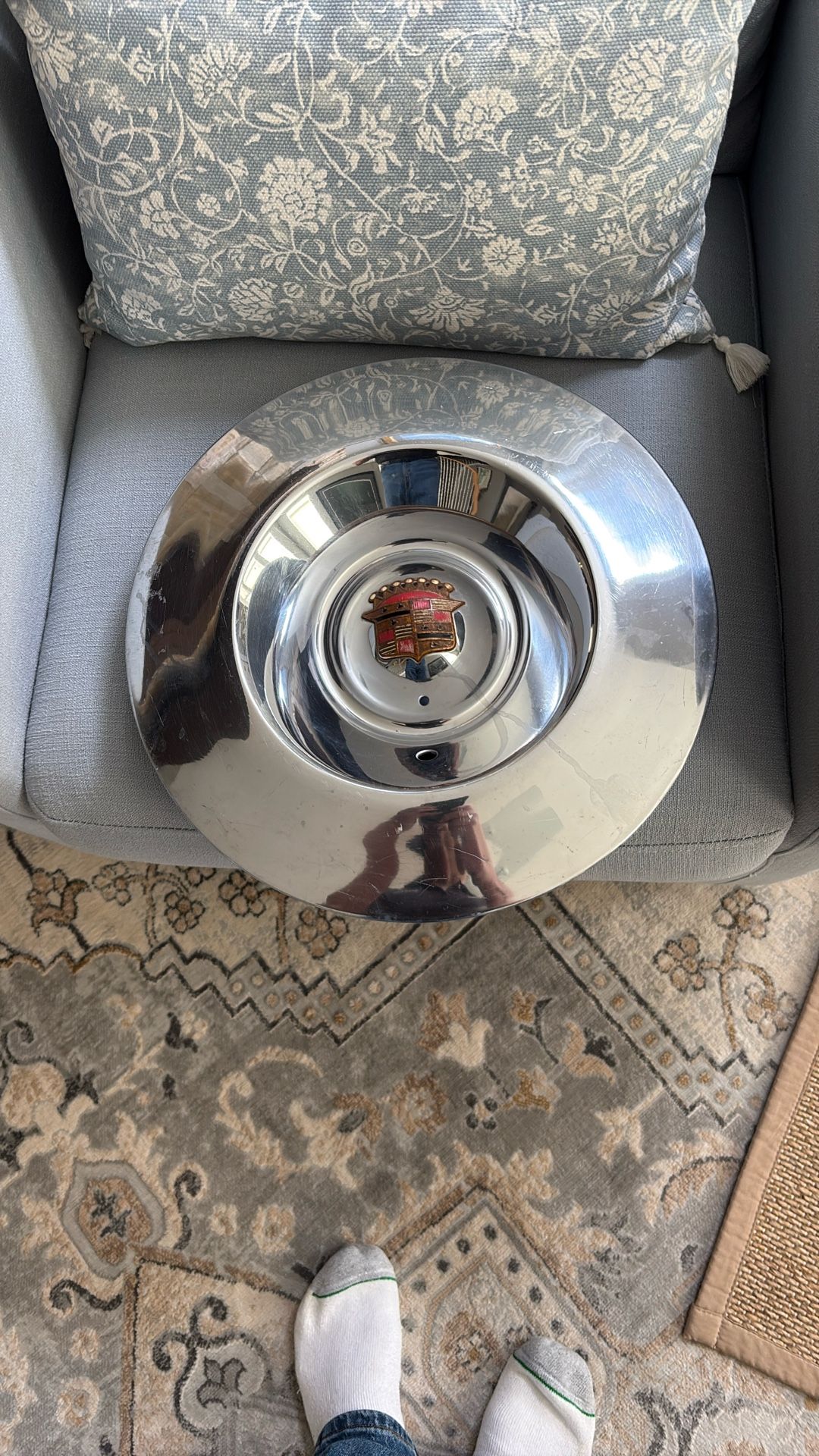 1950s Cadillac Hub Cap