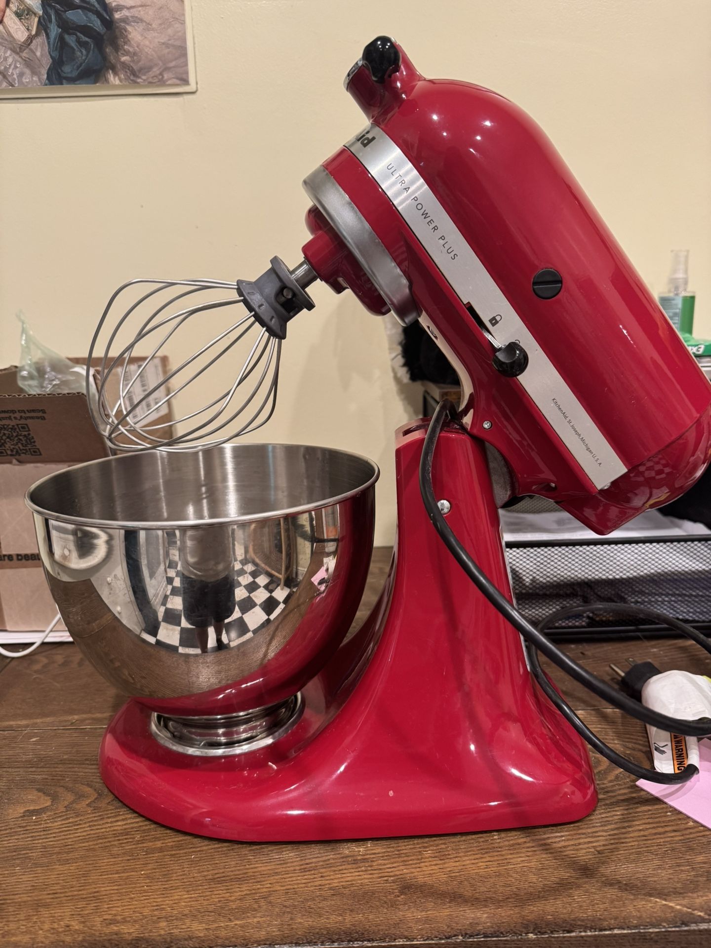 Kitchen aid mixer