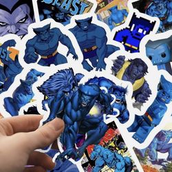 Beast X Men Stickers 40 Piece