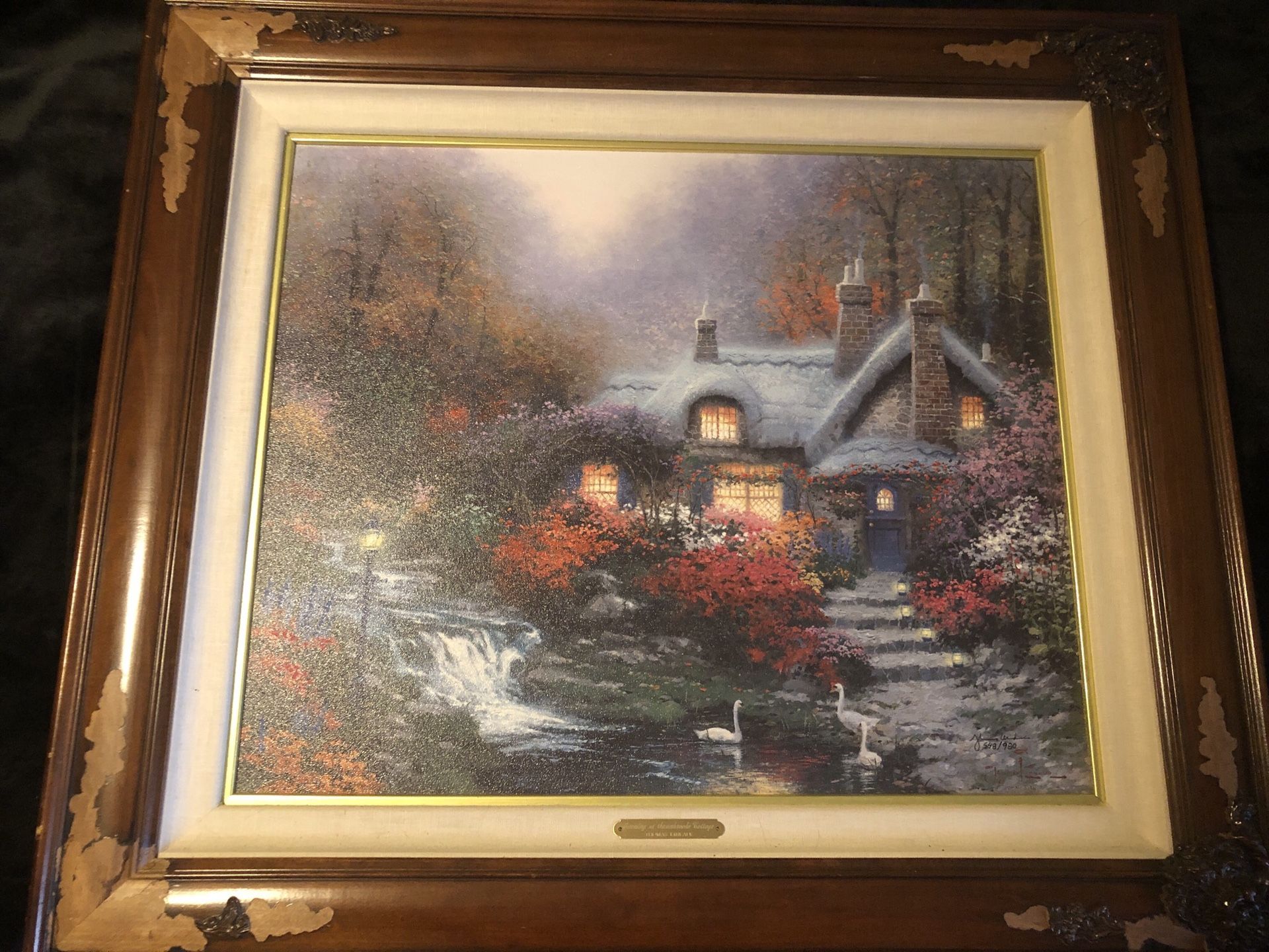 Thomas Kinkade Painting