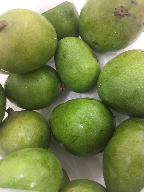 Baby green mango batch teacup mango tropical delicacy for Sale in