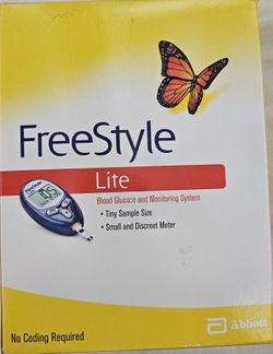 Freestyle Lite Blood Glucose and Monitoring System