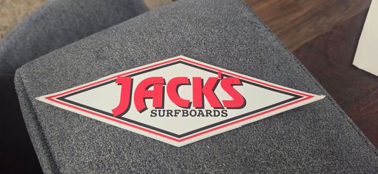 Jacks surfboard sticker