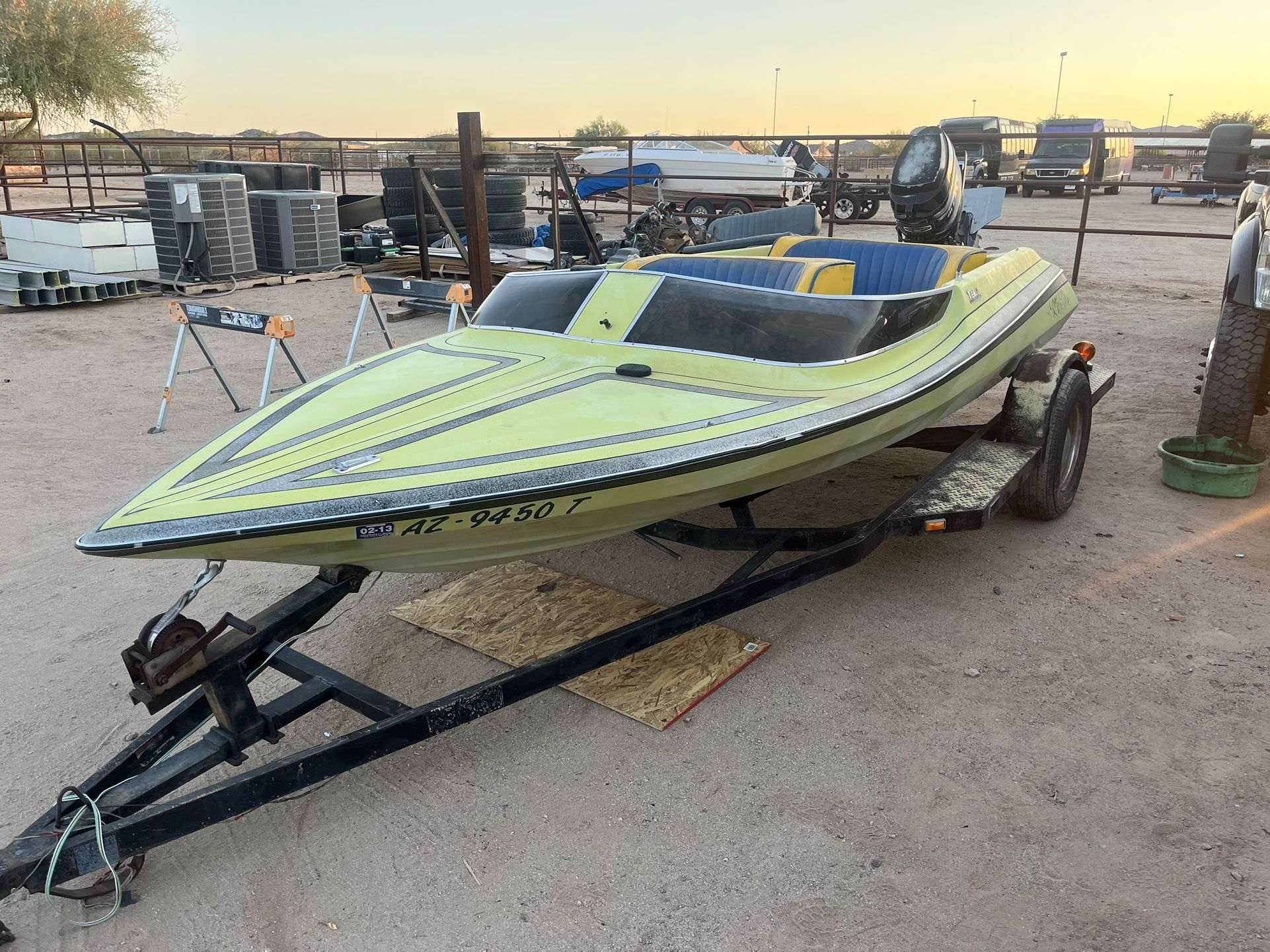1977 Ceebee Avenger Speed Boat