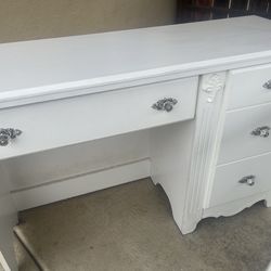FREE Desk or vanity with drawers & cabinet