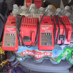 Milwaukee chargers each 35$ obo