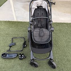 Baby Jogger City Select 2 Eco Collection with car seat adapter and extras