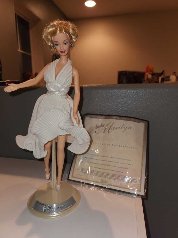 MARILYN MONROE The Seven Year Itch 7 White Dress Barbie