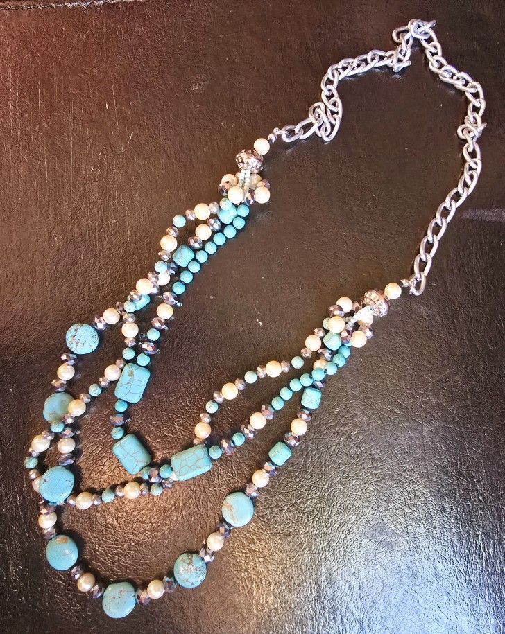 3 Layered Long Necklace