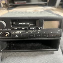 90s Honda Radio & CD Player Accessory 