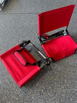 Bleecher chairs