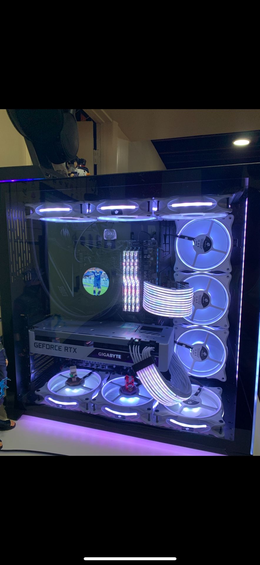 3070 PC Gigabyte Vision WHITE GPU