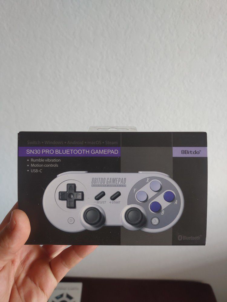 Wireless Super Nintendo Controller For The Switch Or Computer.