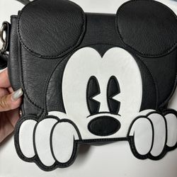 Loungefly Mickey Mouse Face Purse/Bag -Disney