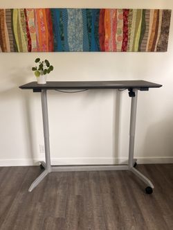Adjustable Standing Desk – 53x24 – Sleek & Sturdy