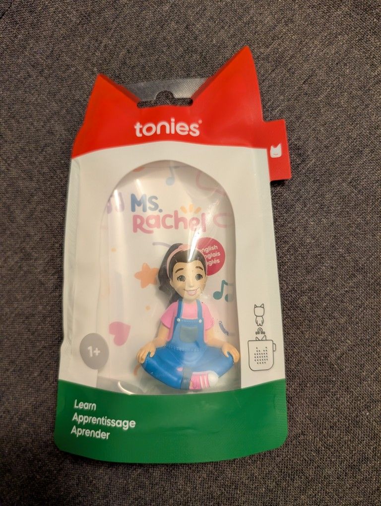 tonies Miss Rachel audio figurine brand new in hand