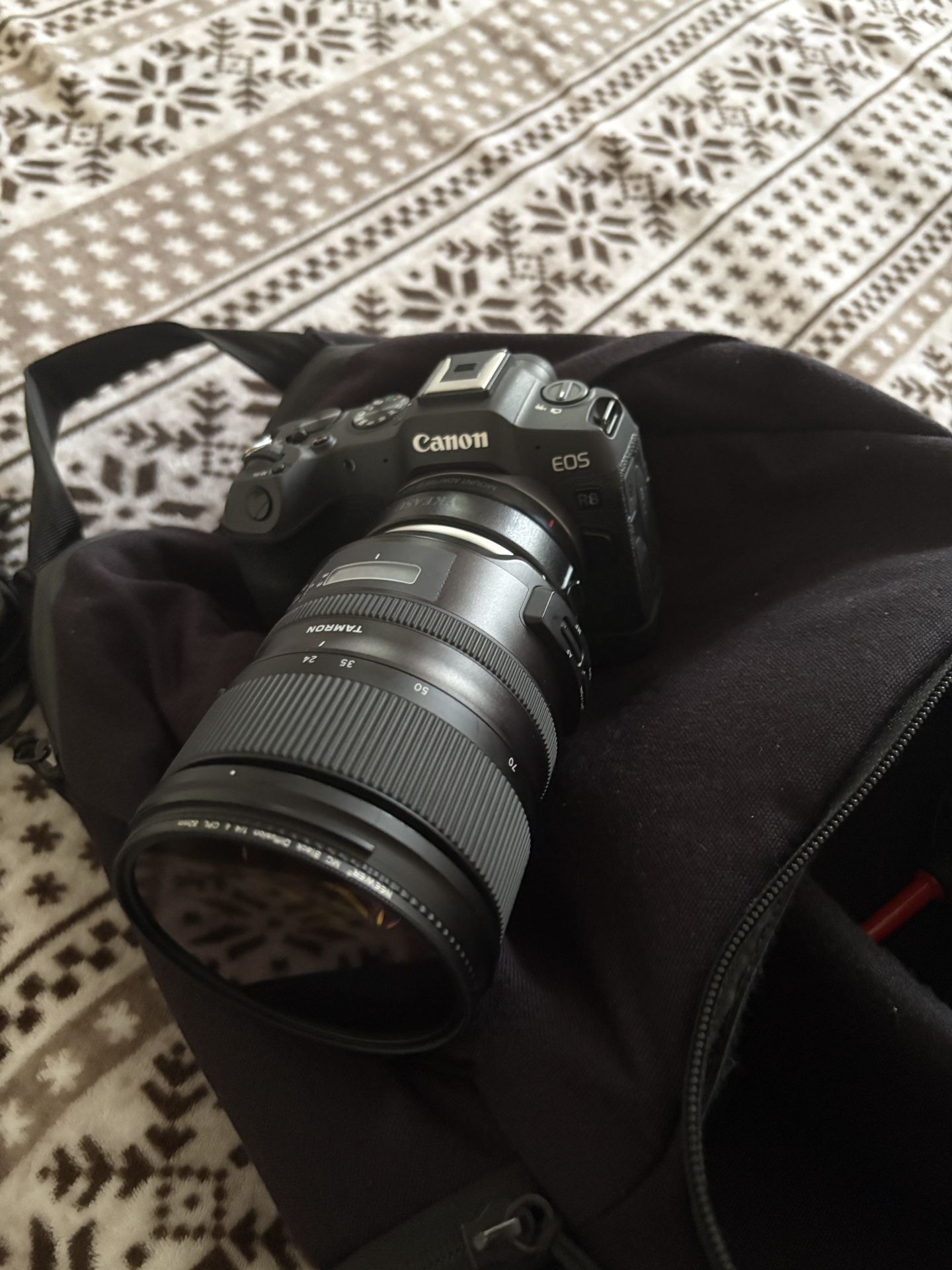 Canon R8 Tamron 24-70 2.8