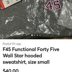 Hooded Sweatshirt Size Small