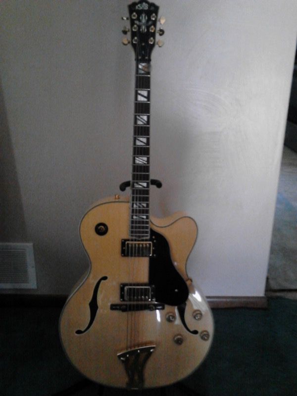 Washburn J6 Montgomery Electric Guitar with Case