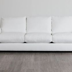 City Furniture Edgewater Suave 96” White Cloud Couch