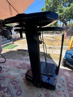Axis plate whole body vibration platform