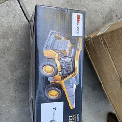 PREPOP Kids' RC Dump Truck Toy - Remote Control Construction Truck with Metal Bed, Lights & Sounds, for Boys Ages 6-10 Years and Up