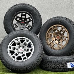 NEW Toyota 17” TRD Pro Style Rims Tacoma Wheels 6 lug 4Runner Advanta ATX Tires FJ Cruiser Tundra Sequoia
