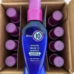 It’s a 10 Miracle Leave-In – NEW 12-Bottle Box