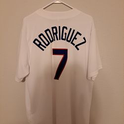 Pudge Rodriguez Texas Rangers jersey
