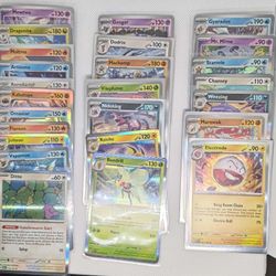 Pokemon 151 English Scarlet And Violet 25 Holo Random LOT
