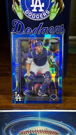 2025 Topps Chrome Will Smith Color Match Blue Lava Refractor numbered to 150