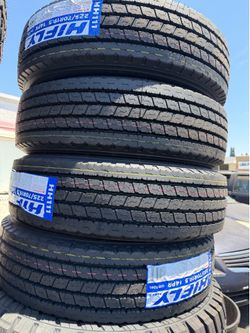 🚨🚘vendo set de llantas Lt 225 70 19.5 HIFLY tires